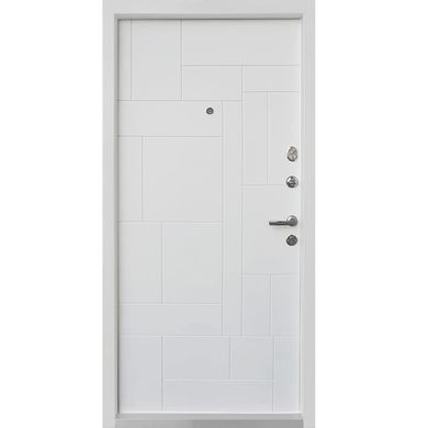 Двері Qdoors Ультра Прайм-М 850 Пр елегантний сірий/білий супермат