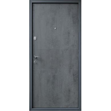 Входные двери Berez Elias 850 Пр бетон темный/бетон темный