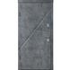 Входные двери Berez Sierra 850 Пр мрамор темный/бетон серый