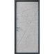 Вхідні двері Berez Sierra 850 Пр мармур темний/бетон сірий