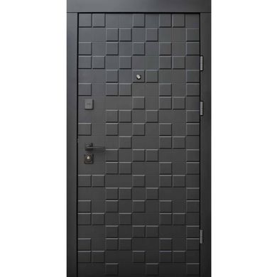 Двери Qdoors Ультра Онтарио/Гладь 950 Пр черный софт