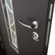 Вхідні двері Abwehr Solid Glass 408 Defender 860 Пр RAL 8022Т