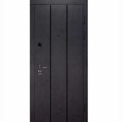Двері Булат Ультра мод.535 850 Пр бетон антрацит/бетон сніжний