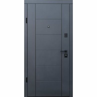 Вхідні двері Berez Parallel 850 Пр антрацит/софт айс