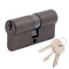 Цилиндр Cortellezzi Primo 116 30/30 мм, ключ/ключ, коричневый титан