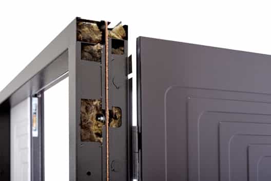Дверная коробка металлическая с терморазрывом